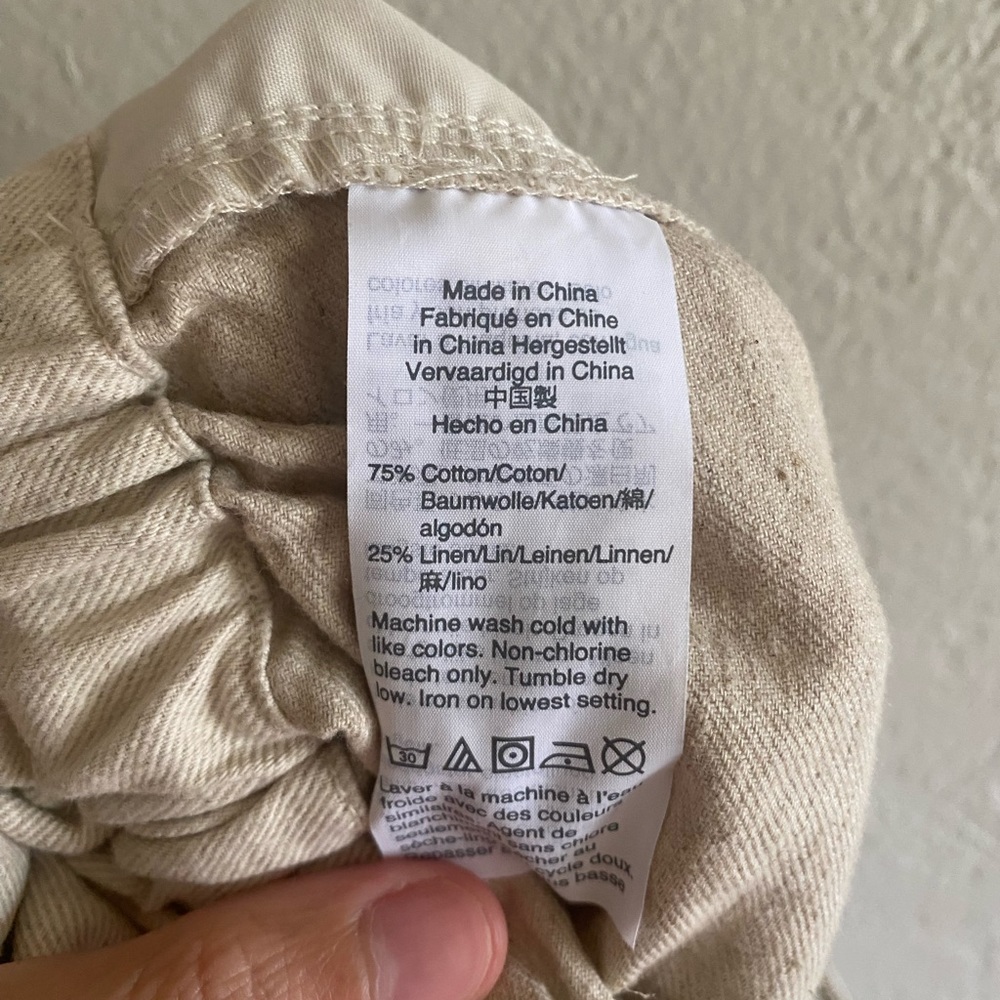 Madewell Drawstring Pull-On Paperbag Shorts - Picture 5 of 7